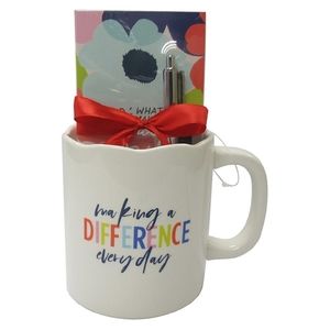 Modern ExpressionsFloral Stationery & Mug 20.6fl oz Set